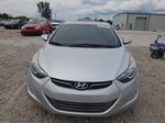 2013 Hyundai Elantra Gls Серебряный vin: 5NPDH4AE6DH393037