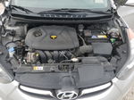 2013 Hyundai Elantra Gls Серебряный vin: 5NPDH4AE6DH393037