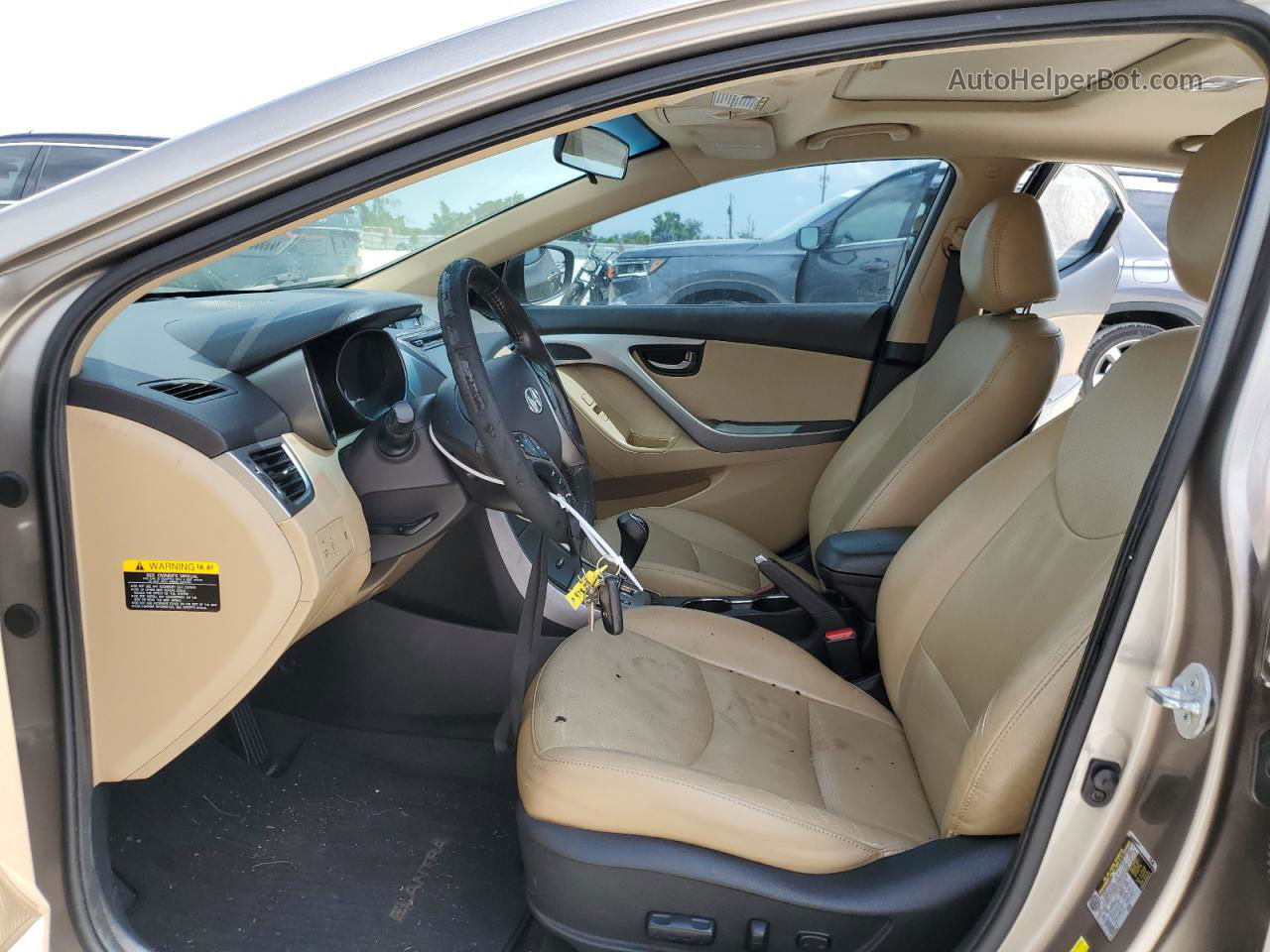 2013 Hyundai Elantra Gls Gold vin: 5NPDH4AE6DH399226