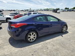 2013 Hyundai Elantra Gls Blue vin: 5NPDH4AE6DH405249