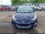 2013 Hyundai Elantra Gls Blue vin: 5NPDH4AE6DH416512