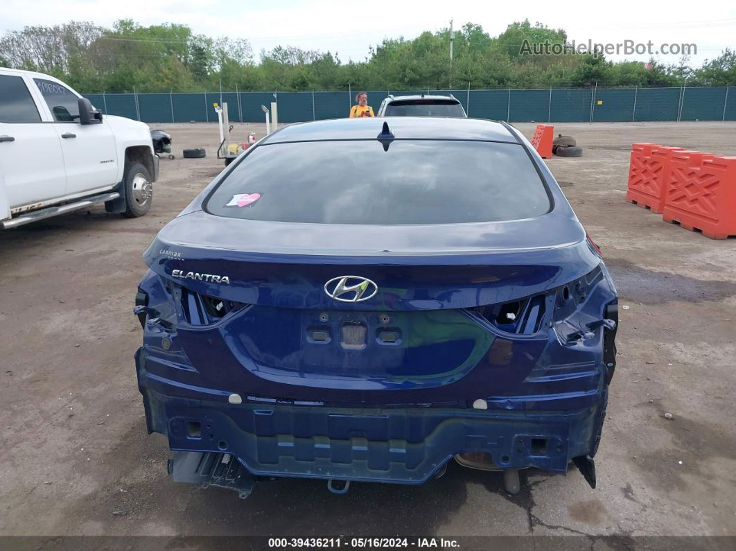 2013 Hyundai Elantra Gls Blue vin: 5NPDH4AE6DH416512