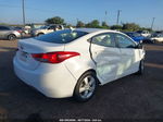 2013 Hyundai Elantra Gls White vin: 5NPDH4AE6DH421757