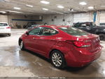 2014 Hyundai Elantra Se Red vin: 5NPDH4AE6EH473228