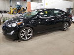 2014 Hyundai Elantra Se Black vin: 5NPDH4AE6EH473584