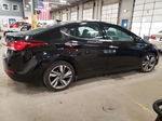 2014 Hyundai Elantra Se Black vin: 5NPDH4AE6EH473584