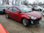 2014 Hyundai Elantra Se Бордовый vin: 5NPDH4AE6EH476646