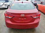 2014 Hyundai Elantra Se Burgundy vin: 5NPDH4AE6EH476646