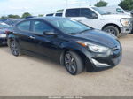 2014 Hyundai Elantra Limited Black vin: 5NPDH4AE6EH480499