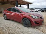 2014 Hyundai Elantra Se Red vin: 5NPDH4AE6EH500475