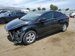 2014 Hyundai Elantra Se Черный vin: 5NPDH4AE6EH533489