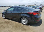 2014 Hyundai Elantra Se Черный vin: 5NPDH4AE6EH533489