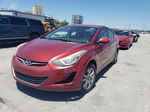 2014 Hyundai Elantra Se Red vin: 5NPDH4AE6EH542211