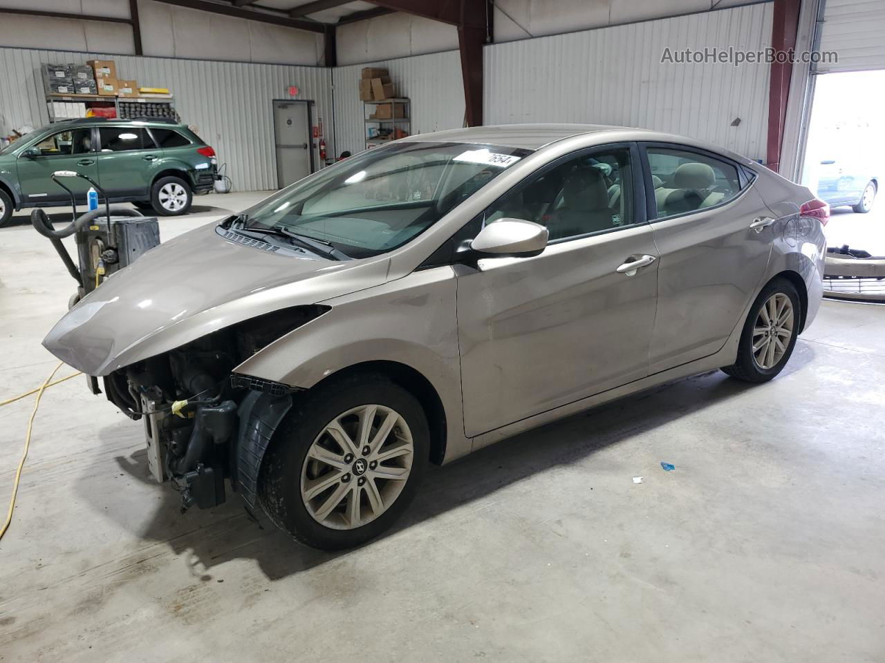 2014 Hyundai Elantra Se Tan vin: 5NPDH4AE6EH542225