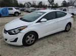 2015 Hyundai Elantra Se White vin: 5NPDH4AE6FH570429