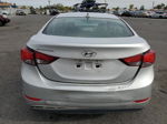 2016 Hyundai Elantra Se Серебряный vin: 5NPDH4AE6GH662139