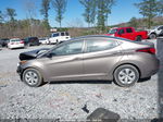 2016 Hyundai Elantra Se Gray vin: 5NPDH4AE6GH664263