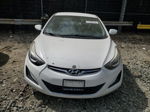 2016 Hyundai Elantra Se White vin: 5NPDH4AE6GH664330