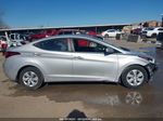 2016 Hyundai Elantra Se Silver vin: 5NPDH4AE6GH670211