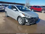 2016 Hyundai Elantra Se Silver vin: 5NPDH4AE6GH670211