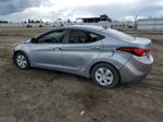 2016 Hyundai Elantra Se Silver vin: 5NPDH4AE6GH691396