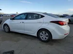 2016 Hyundai Elantra Se White vin: 5NPDH4AE6GH698249