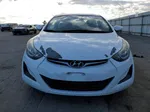 2016 Hyundai Elantra Se White vin: 5NPDH4AE6GH698249