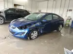 2016 Hyundai Elantra Se Blue vin: 5NPDH4AE6GH703871