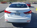 2016 Hyundai Elantra Se White vin: 5NPDH4AE6GH712926