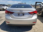 2016 Hyundai Elantra Se Silver vin: 5NPDH4AE6GH714465