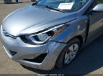 2016 Hyundai Elantra Se Gray vin: 5NPDH4AE6GH730519