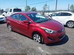 2016 Hyundai Elantra Se Burgundy vin: 5NPDH4AE6GH734425