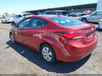 2016 Hyundai Elantra Se Burgundy vin: 5NPDH4AE6GH734425