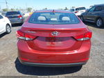 2016 Hyundai Elantra Se Burgundy vin: 5NPDH4AE6GH734425