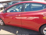 2016 Hyundai Elantra Se Burgundy vin: 5NPDH4AE6GH734425