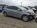 2016 Hyundai Elantra Se Silver vin: 5NPDH4AE6GH736630