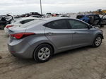 2016 Hyundai Elantra Se Silver vin: 5NPDH4AE6GH736630