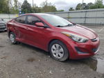 2016 Hyundai Elantra Se Красный vin: 5NPDH4AE6GH736854