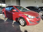 2016 Hyundai Elantra Se Burgundy vin: 5NPDH4AE6GH737339