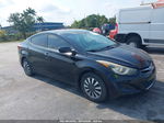 2016 Hyundai Elantra Se Black vin: 5NPDH4AE6GH738720