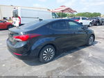 2016 Hyundai Elantra Se Black vin: 5NPDH4AE6GH738720