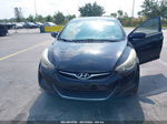 2016 Hyundai Elantra Se Black vin: 5NPDH4AE6GH738720