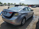 2016 Hyundai Elantra Se Silver vin: 5NPDH4AE6GH746655