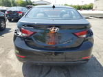 2016 Hyundai Elantra Se Black vin: 5NPDH4AE6GH753542