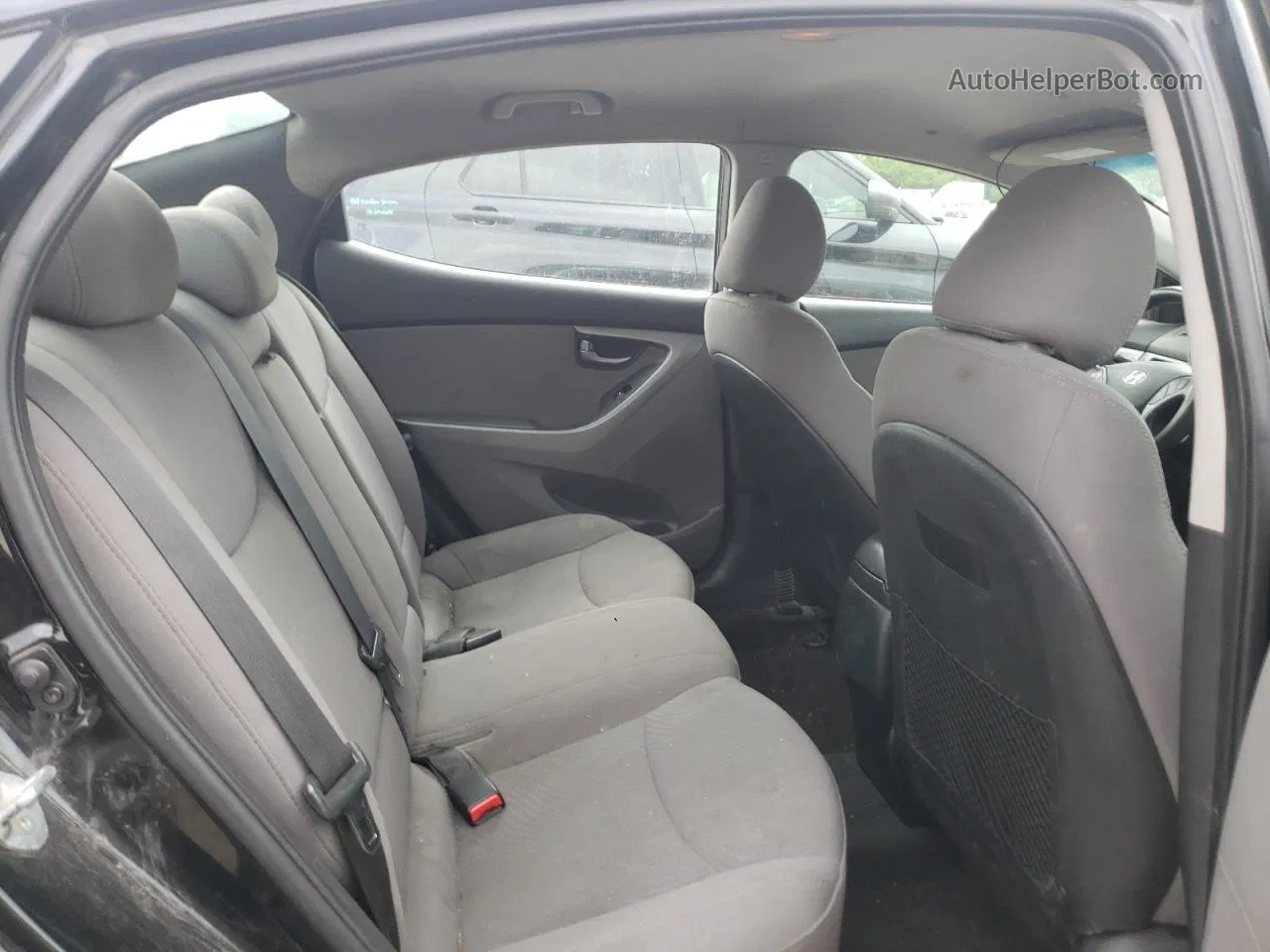 2016 Hyundai Elantra Se Черный vin: 5NPDH4AE6GH759440