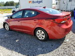 2016 Hyundai Elantra Se Burgundy vin: 5NPDH4AE6GH774889