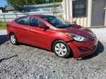 2016 Hyundai Elantra Se Burgundy vin: 5NPDH4AE6GH774889