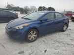 2016 Hyundai Elantra Se Blue vin: 5NPDH4AE6GH775105