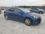 2016 Hyundai Elantra Se Синий vin: 5NPDH4AE6GH775105