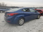 2016 Hyundai Elantra Se Blue vin: 5NPDH4AE6GH775105